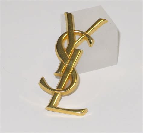 yves saint laurent pin|ysl brooches and pins.